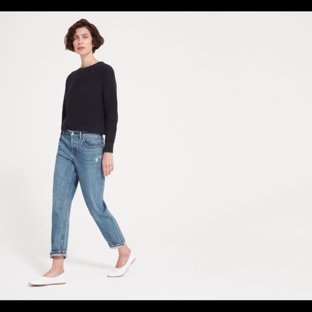 Everlane relaxed boyfriend jeans sz 24